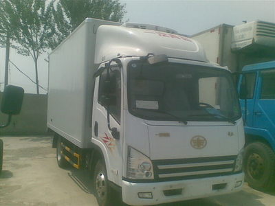 沈陽排半解放冷藏車3.8米公告廠家銷售